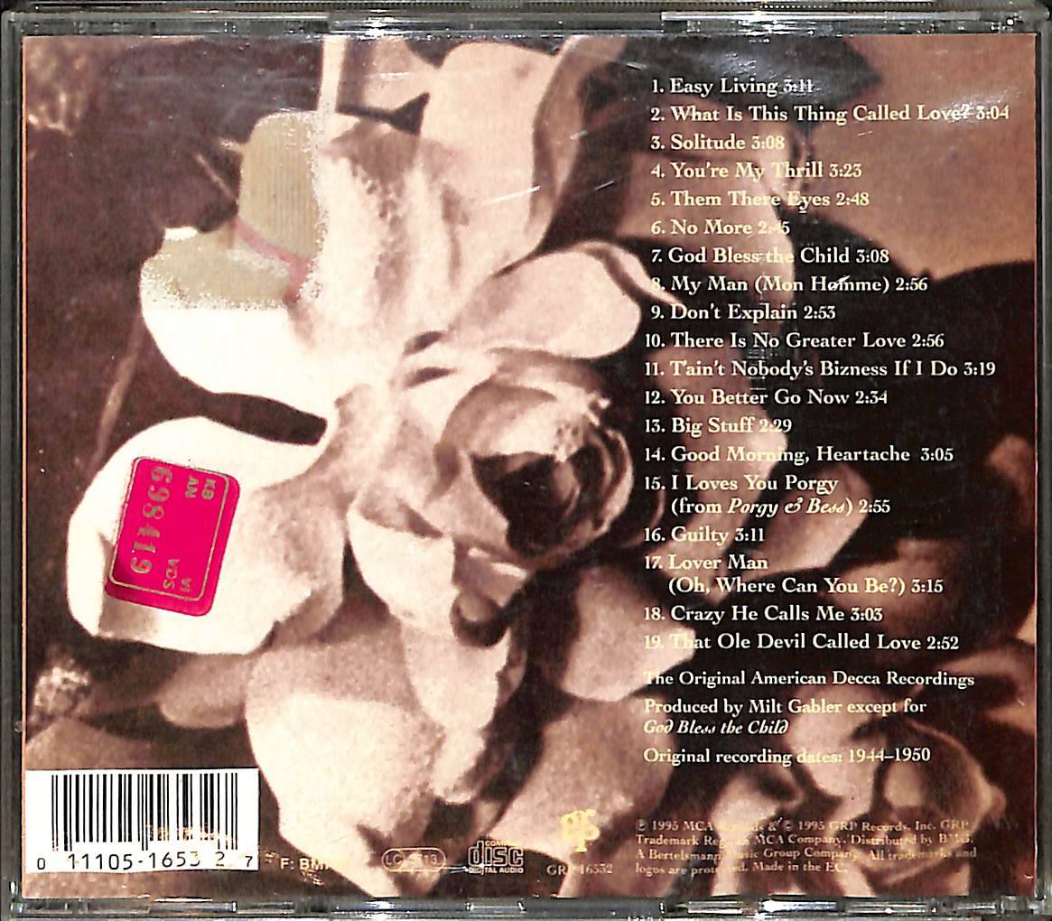 Billie Holiday's Greatest Hits CD (İkinci El) CD3863 - 2