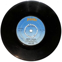 Yeliz - İsterim ki / Şeker Çocuk Plak (10/5.5) PLK25021 - Gökçekoleksiyon