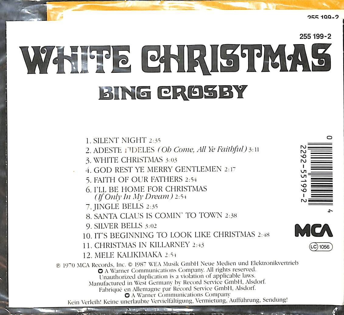 Bing Crosby - White Christmas CD (İkinci El) CD5804 - 2