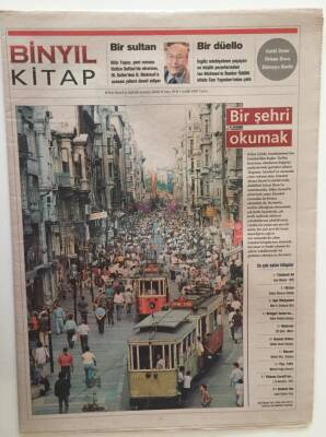 Binyıl Gazetesi Kitap Eki 1 Aralık 2000 - Şairlerin Dilinden Bir Şehri Okumak İstanbul GZ18606 - 1