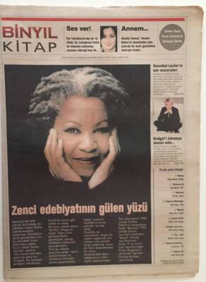 Binyıl Gazetesi Kitap Eki 17 Kasım 2000 - Zenci Edebiyatının Gülen Yüzü Toni Morrison GZ18608 - 1