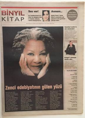 Binyıl Gazetesi Kitap Eki 17 Kasım 2000 - Zenci Edebiyatının Gülen Yüzü Toni Morrison GZ18609 - 1