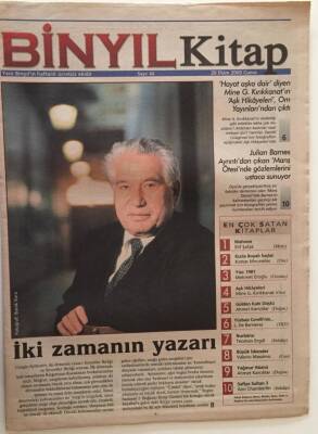 Binyıl Gazetesi Kitap Eki 20 Ekim 2000 - Cengiz Aytmatov İki Zamanın Yazarı GZ18612 - 1