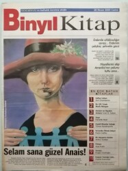 Binyıl Gazetesi Kitap Eki 28 Nisan 2000 Selam Sana Güzel Anais - GZ44514 - 2