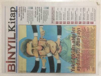 Binyıl Gazetesi Kitap Eki 29 Eylül 2000 - Yakıldıkları Ateşler Aydınlatır Dünyayı GZ51189 - 1