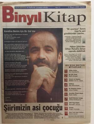 Binyıl Gazetesi Kitap Eki - 5 Mayıs 2000 - Şiirimizin Asi Çocuğu Yılmaz Odabaşı GZ25361 - 1
