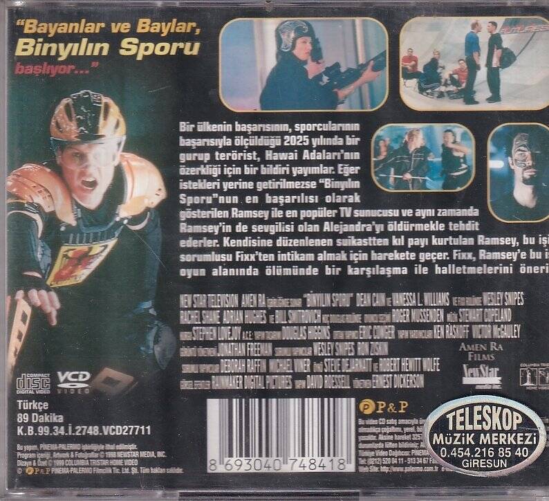 Binyılın Sporu VCD Film VCD9605 - 2