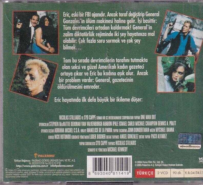 Bir Adam Dışarıda VCD Film VCD8666 - 2