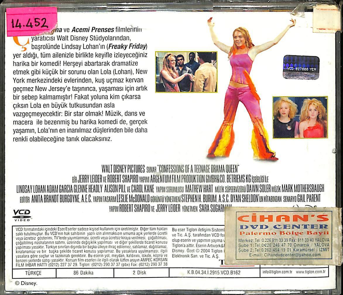 Bir Drama Kraliçesinin İtirafları (Lindsay Lohan) VCD Film VCD14688 - 2