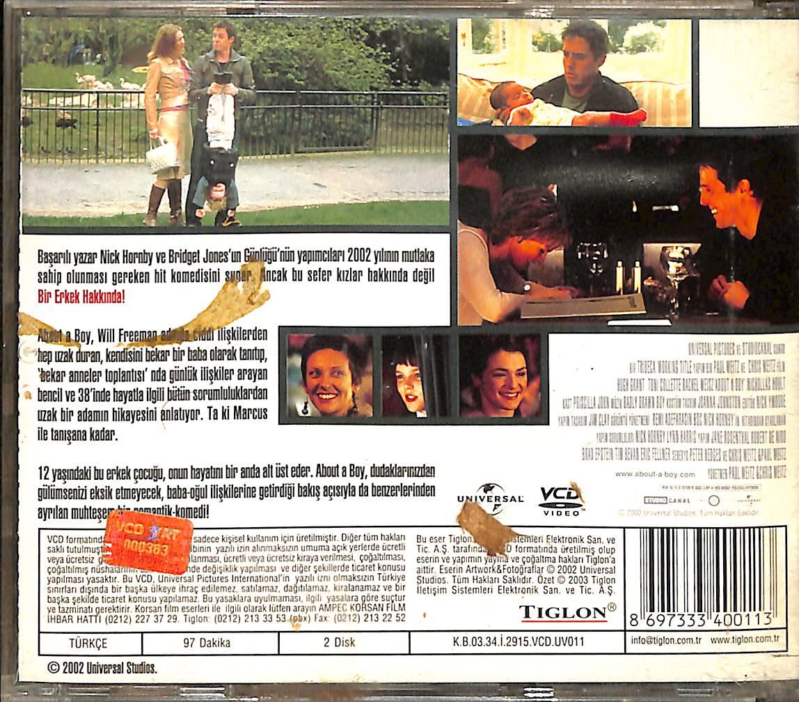Bir Erkek Hakkında – About a Boy (2002) Orijinal VCD Film VCD29048 - 2