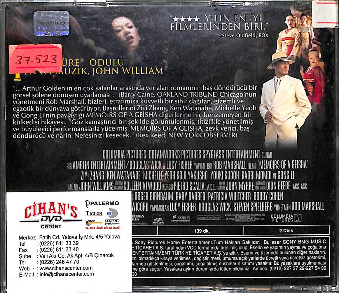 Bir Geyşa'nın Anıları VCD Film (İkinci El) VCD27804 - 2