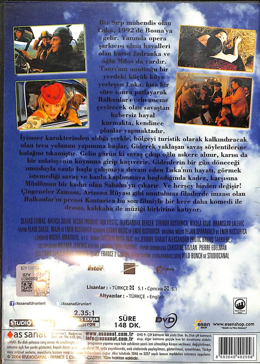 Bir Mucizedir Yaşamak (Life is a Miracle) DVD (İkinci El) DVD2751 - 2