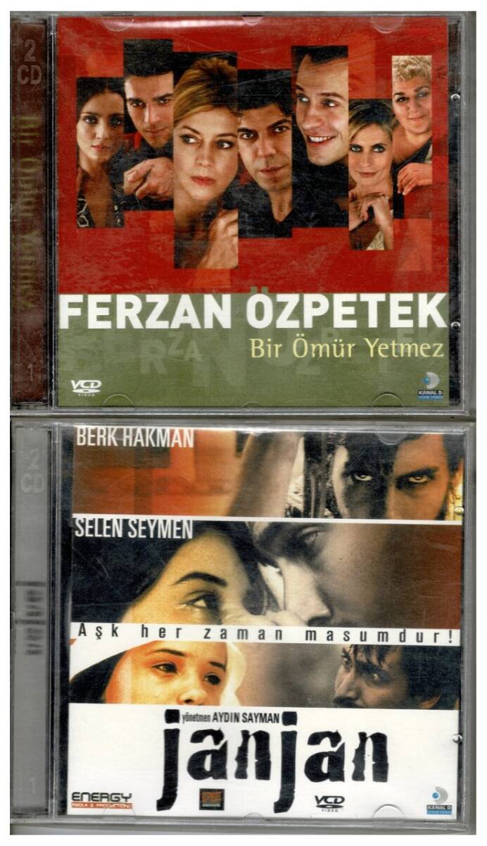 Bir Ömür Yetmez Jan Jan - 2 Adet VCD Film VCD955 - 1