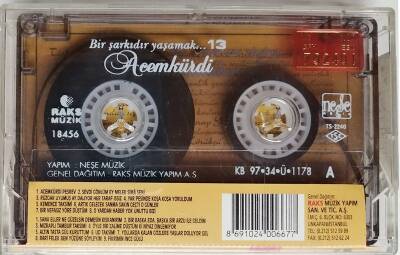Bir Şarkıdır Yaşamak 13 *Acemkürdi* Kaset KST12112 - 2