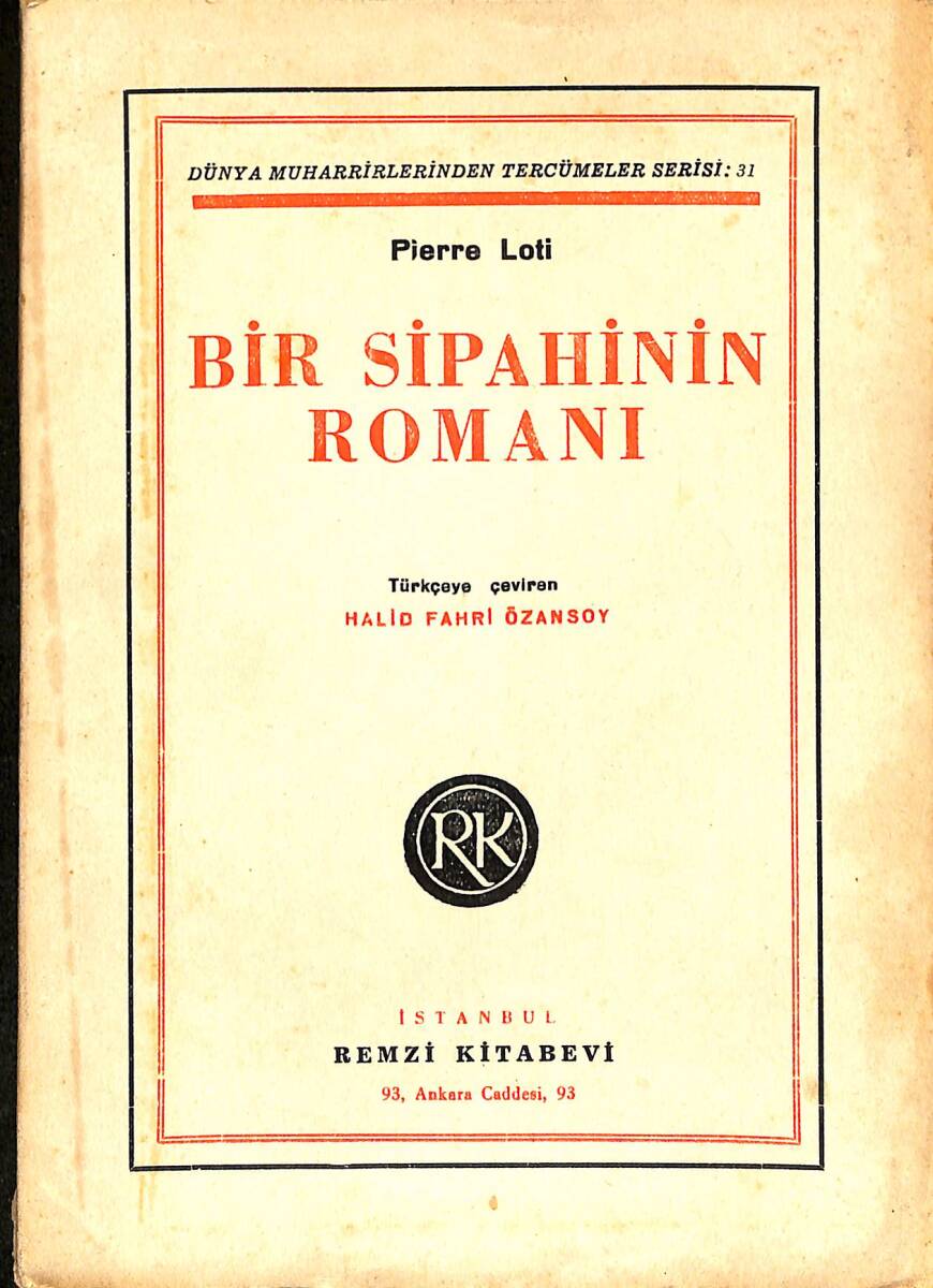 Bir Sipahinin Romanı NDR89798 - 1