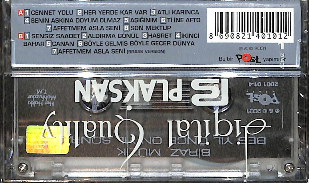 Biraz Müzik - Beş Yıl Önce On Yıl Sonra Kaset (Sıfır) KST28253 - 2