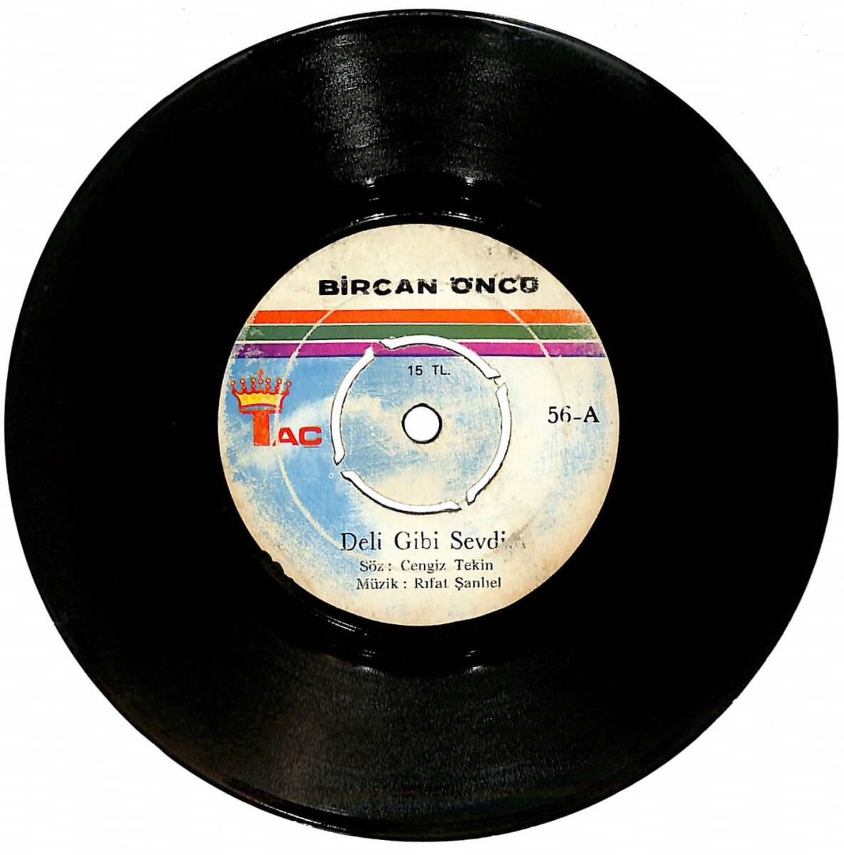 Bircan Öncü – Deli Gibi Sevdim & Azap (Kahreden Geceler) Plak (10/6.5) PLK26903 - 1