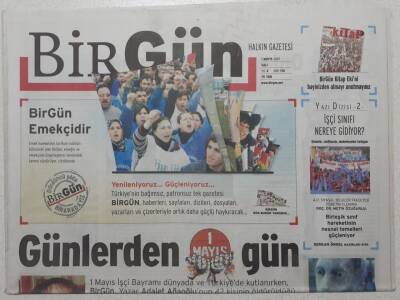 Birgün Gazetesi 1 Mayıs 2007 - Türkiyeye Kuzey Irak Uyarısı GZ53028 - 1