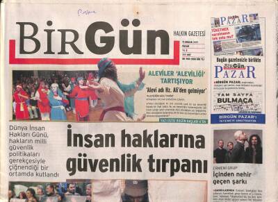 Birgün Gazetesi 11 Aralık 2005 - En Pahalı Film Hala Kleopatra - IMFnin Hedefi Sağlık GZ96878 - 1