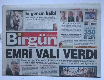 Birgün Gazetesi 12 Aralık 2004 - Emri Vali Verdi GZ8610 - 1