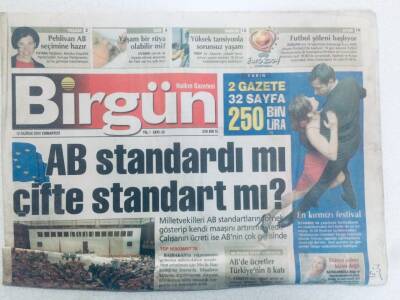 Birgün Gazetesi 12 Haziran 2004 - AB Standardımı,Çifte Standart mı? GZ40603 - 1