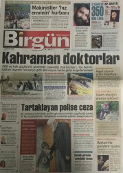 Birgün Gazetesi 14 Kasım 2004-Kahraman Doktorlar GZ45493 - 2