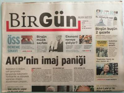 Birgün Gazetesi 17 Nisan 2005 Kuzey Kıbrısta Yeni Bir Dönem - GZ44018 - 2