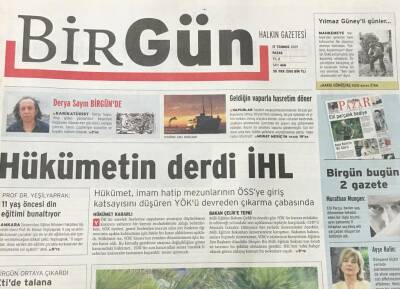 Birgün Gazetesi 17 Temmuz 2005-Hükümetin Derdi İHL GZ36565 - 1