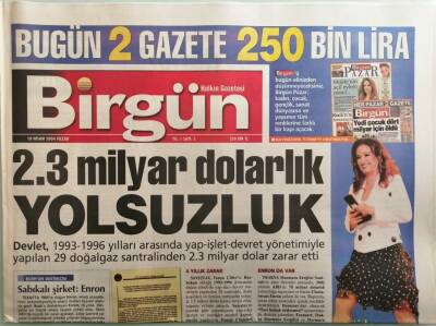 Birgün Gazetesi 18 Nisan 2004 Iraklı Askerler ABDyi Takmıyor -GZ44235 - 2
