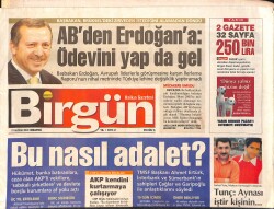 Birgün Gazetesi 19 Haziran 2004 - Müslüm Baba Rock Söyleyecek - Ferhat Tunç, Mahsun Kırmızıgül'ü Eleştirdi GZ2947 - Gökçekoleksiyon