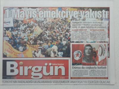 Birgün Gazetesi 2 Mayıs 2004 - 45 Trilyon Hortumlandı GZ53040 - 1