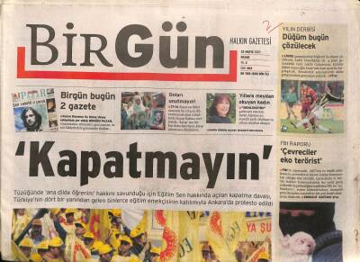 Birgün Gazetesi 22 Mayıs 2005 - Ayten Alpman 50 Senedir Şarkı Söylüyor Ve Yıllara Meydan Okuyor GZ93755 - 1