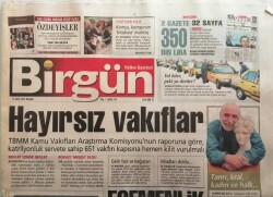 Birgün Gazetesi 24 Ekim 2004 Egemenlik Kısmen ABye - Saddamı Bile Astırmayız -GZ44791 - 1