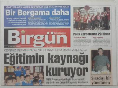 Birgün Gazetesi 24 Nisan 2004 - IMF İle Kredisiz Stand-by GZ53041 - 1