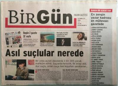 Birgün Gazetesi 24 Temmuz 2005 Bomba Bu Kez Mısırı Vurdu -GZ37947 - 1