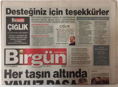 Birgün Gazetesi - 25 Aralık 2004 - Her Taşın Altında Yavuz Paşa GZ25399 - 1