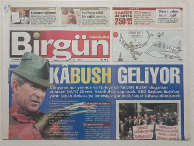 Birgün Gazetesi 26 Haziran 2004 - Kabush Geliyor GZ53036 - 1