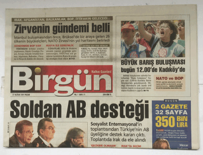 Birgün Gazetesi 27 Haziran 2004 - Sudan Ölümler Ülkesi GZ5549 - 1