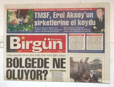 Birgün Gazetesi 27 Mayıs 2004 - Fikret Kızılok Şarkılarla Anıldı GZ8239 - 1