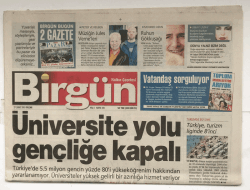 Birgün Gazetesi 27 Şubat 2005 - GAPa AB Desteği GZ5317 - 1