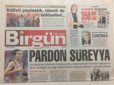 Birgün Gazetesi 3 Ekim 2004 - Pardon Süreyya Ayhan GZ47732 - 1