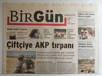 Birgün Gazetesi 3 Temmuz 2005 Kazım Koyuncuyu Öldüren Çernobil Karadenizi Nasıl Etkiledi -GZ14566 - 1