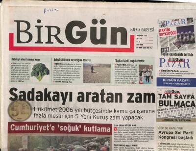 Birgün Gazetesi 30 Ekim 2005 - Anayasayı Küfürle Değiştirdiler GZ84827 - 1