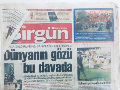 Birgün Gazetesi 31 Mayıs 2004 - Nilüferden Kürtçe Şarkı Sözü GZ40605 - 1