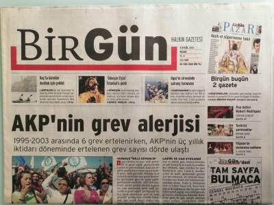 Birgün Gazetesi 4 Eylül 2005 Türkiye Geri Adım Atmıyor -GZ44012 - 2