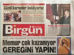 Birgün Gazetesi 4 Haziran 2004 Beşiktaş Durulmuyor - Türkiyeye Uyarı -GZ44787 - 1
