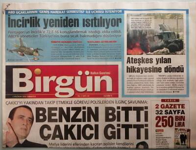 Birgün Gazetesi 5 Haziran 2004 ABD İncirlikten Rahat Saldırma Niyetinde -GZ44786 - 2