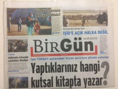 Birgün Gazetesi 5 Mayıs 2015 - Yaptıklarınız Hangi Kitapta Yazar GZ27194 - 1
