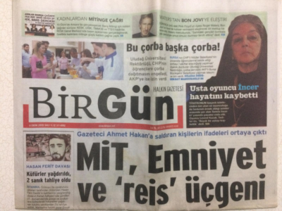 Birgün Gazetesi 6 Ekim 2015 - Mit, Emniyet Ve Reis Üçgeni GZ27530 - 1