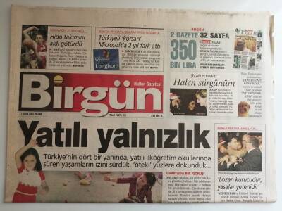 Birgün Gazetesi 7 Kasım 2004 Duble Yola Duble Maliyet- GZ14567 - 1